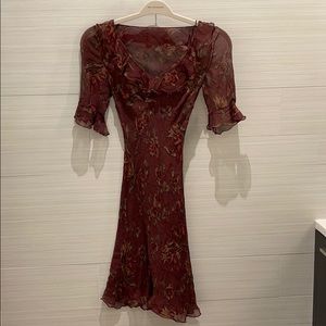 Ralph Lauren 100% silk dress